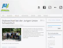 Tablet Screenshot of ju-schweinfurt.de
